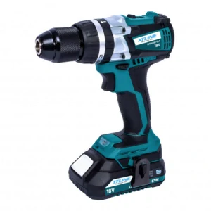 Aku vŕtačka s príklepom bezuhlíková 18V BRUSHLESS s batériou 2,0Ah
